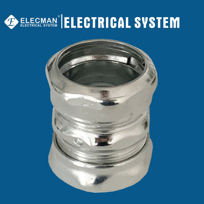 Steel EMT Coupling Compression Type 1-1/4 Inch